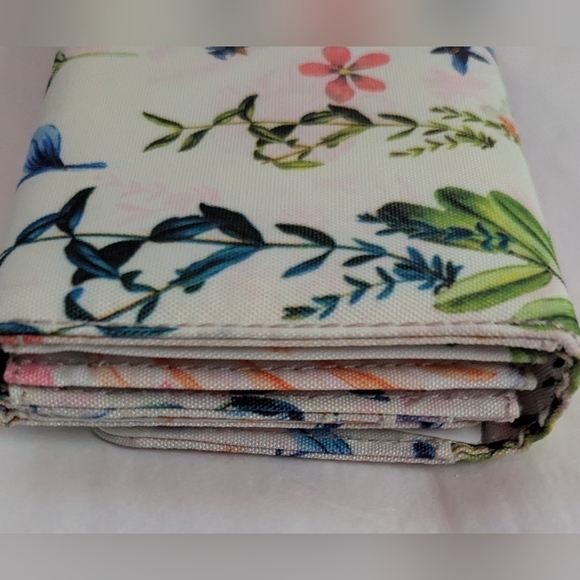 Kipling Wallet Money Land Printed Floral Organizer RFID Blocking Snap Wallet - Picture 4 of 9